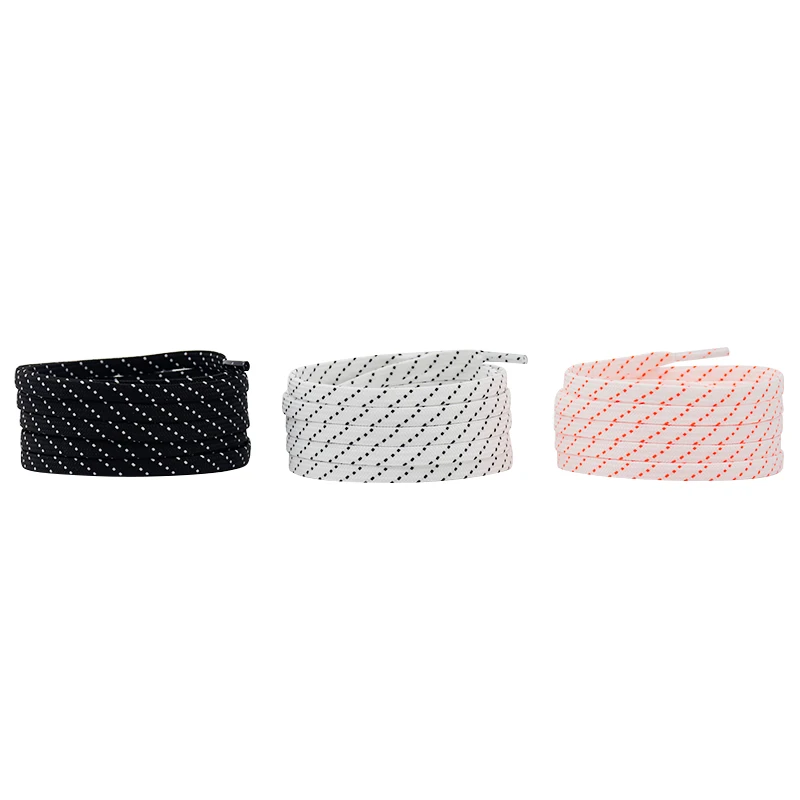 Coolstring Kid Shoe Accessory 6MM Boots Sneaker Canvas 60-100CM Polyester Trendy Lace Single Checkered Twill Flat Tape Wholesale