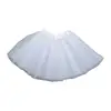 Women Adult 80s Vintage Tulle Skirt Layered Short Tutu Ballet Mesh Petticoat 4