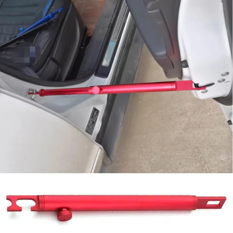 Telescopic Aluminum Car Support Rod Trunk Lid Prop for Polishing Dent Repair 32-48cm Adjustable Tool