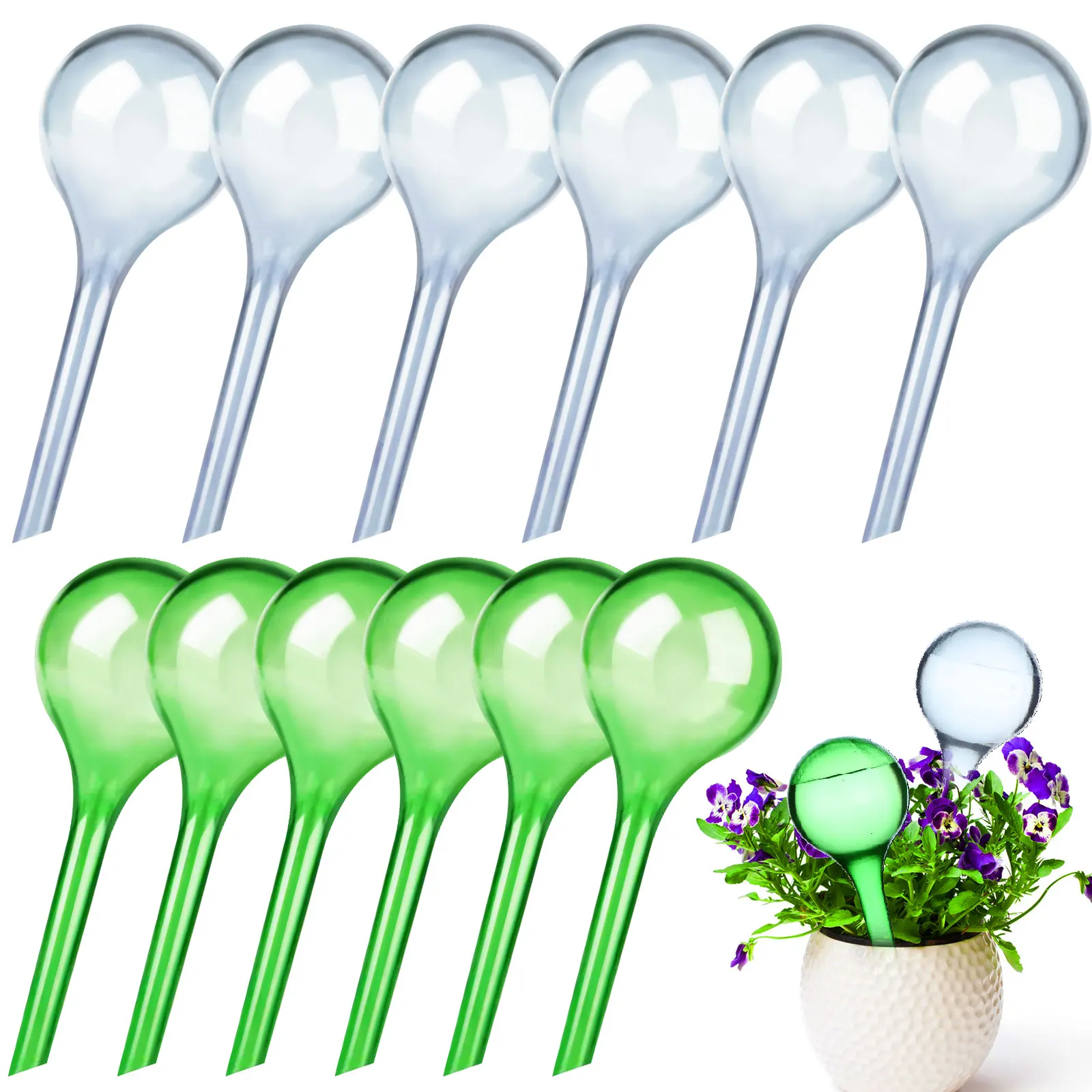 Plastic Watering Globes Plants Self Watering Globes Plants 1pc
