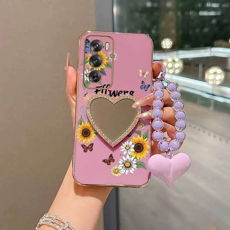 Floral Bloom Phone Accessory Set: Case, Lanyard & Stand