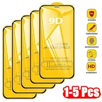 1-5PCS 9D Tempered Glass For Infinix Note 30 Pro Hot 40 Pro 30i Smart 8 Pro Screen Protector For Tecno Pova 5 Pro Spark 20 Pro