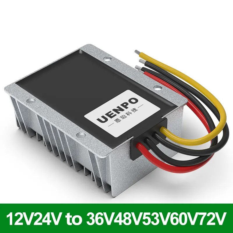 

12V 24V to 60V 36V 48V 53V 72V DC power converter 12V to 48V 15A 20A 25A 30A booster DC-DC transformer module