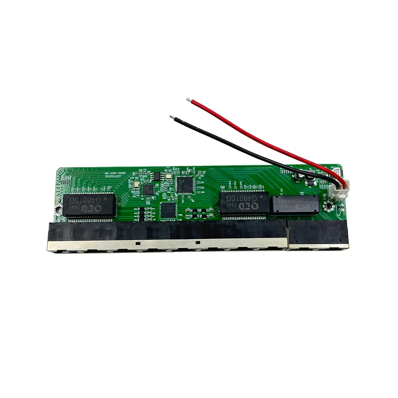 표준 프로토콜 802.3AF AT 48V POE OUT 48V POE 스위치, 100 mbps 8 포트 POE, 2 포트 업 링크 NVR, 워치독 기능