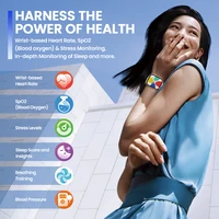 New Zeblaze Btalk Plus Voice Calling Smartwatch 2.03'' HD Color Display Health and Fitness Tracking Smart Watch for Men Women 3