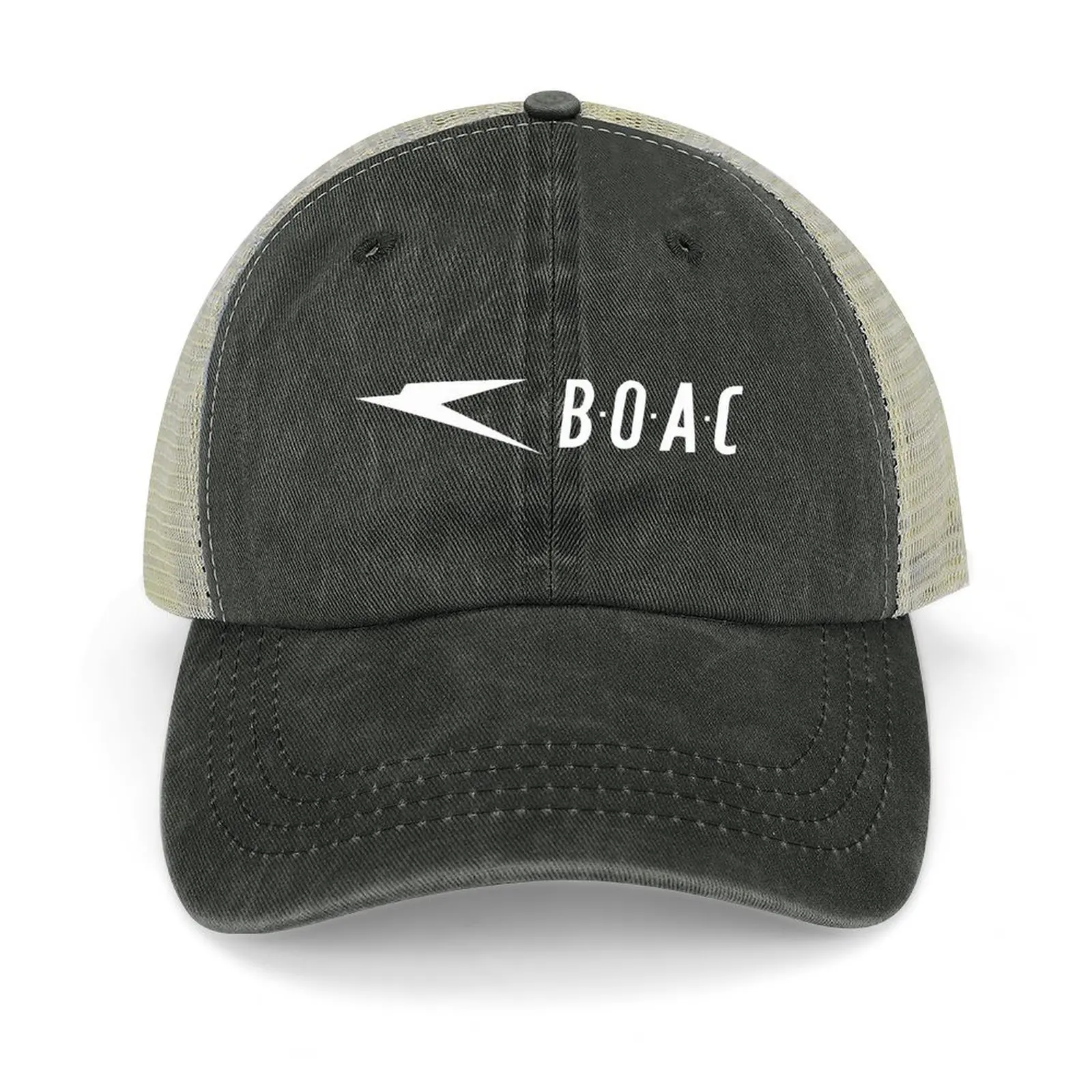 

BOAC vintage Airline logo Cowboy Hat Snap Back Hat party Hat Military Tactical Cap Hats For Men Women's
