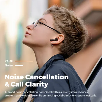 SoundPEATS Air5 Lite Bluetooth V5.4 Earbuds LDAC Hi-Res Audio Wireless Earphone, 13mm Driver, IPX5 Waterproof,Multipoint Pairing 3