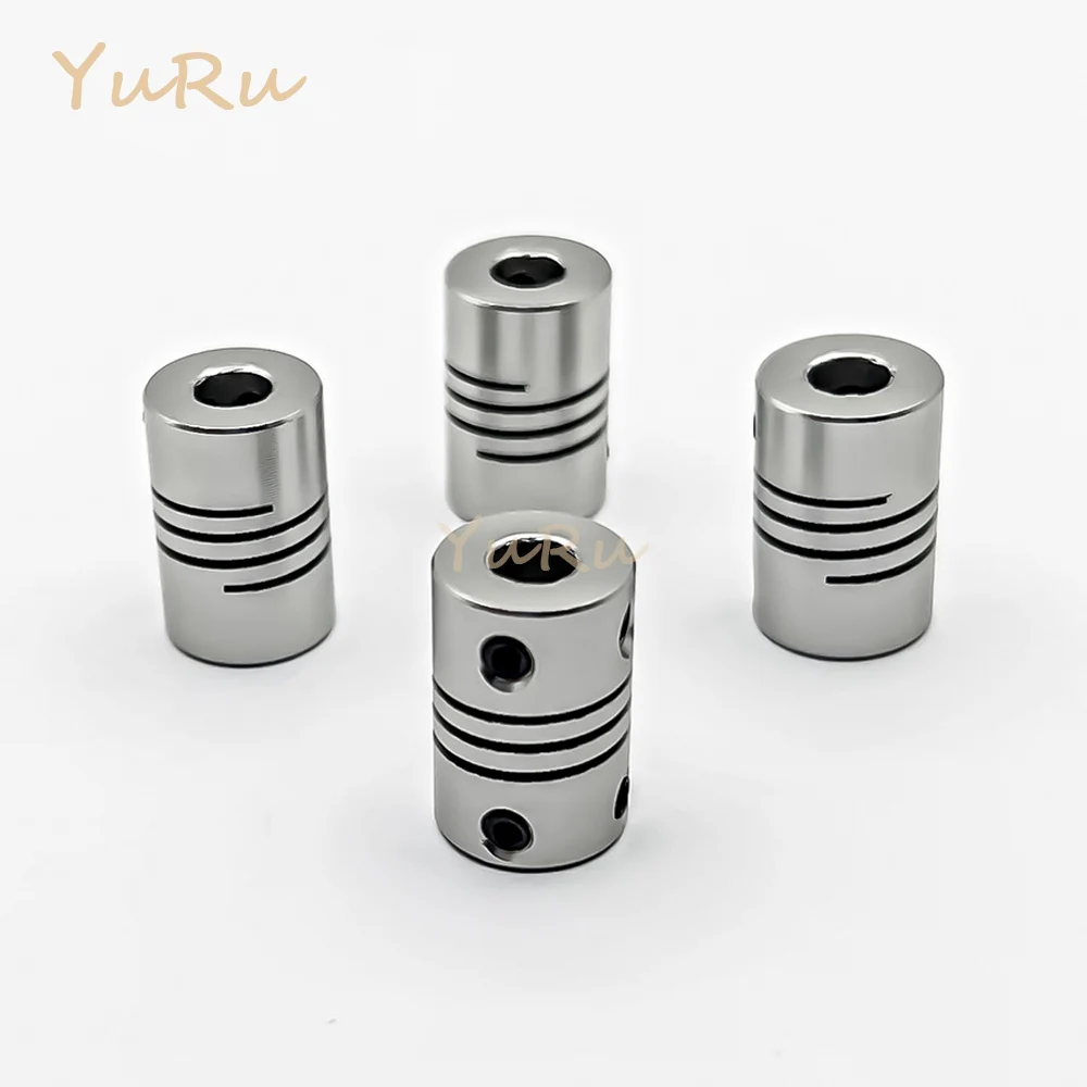 1PCS D12L18 Winding Top Wire Elastic Coupling Aluminum Alloy Bore 2/3/3.17/4/5/6/mm Shaft CNC D12 L18 Jaw Shaft Motor Coupling