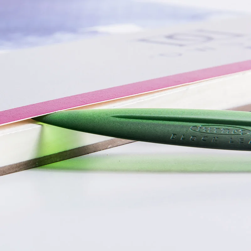 Willow Leaf Four-sided Seal Glue Watercolor Book Special Paper Cutter Art Painting Does Not Hurt The Paper To Open The Envelope