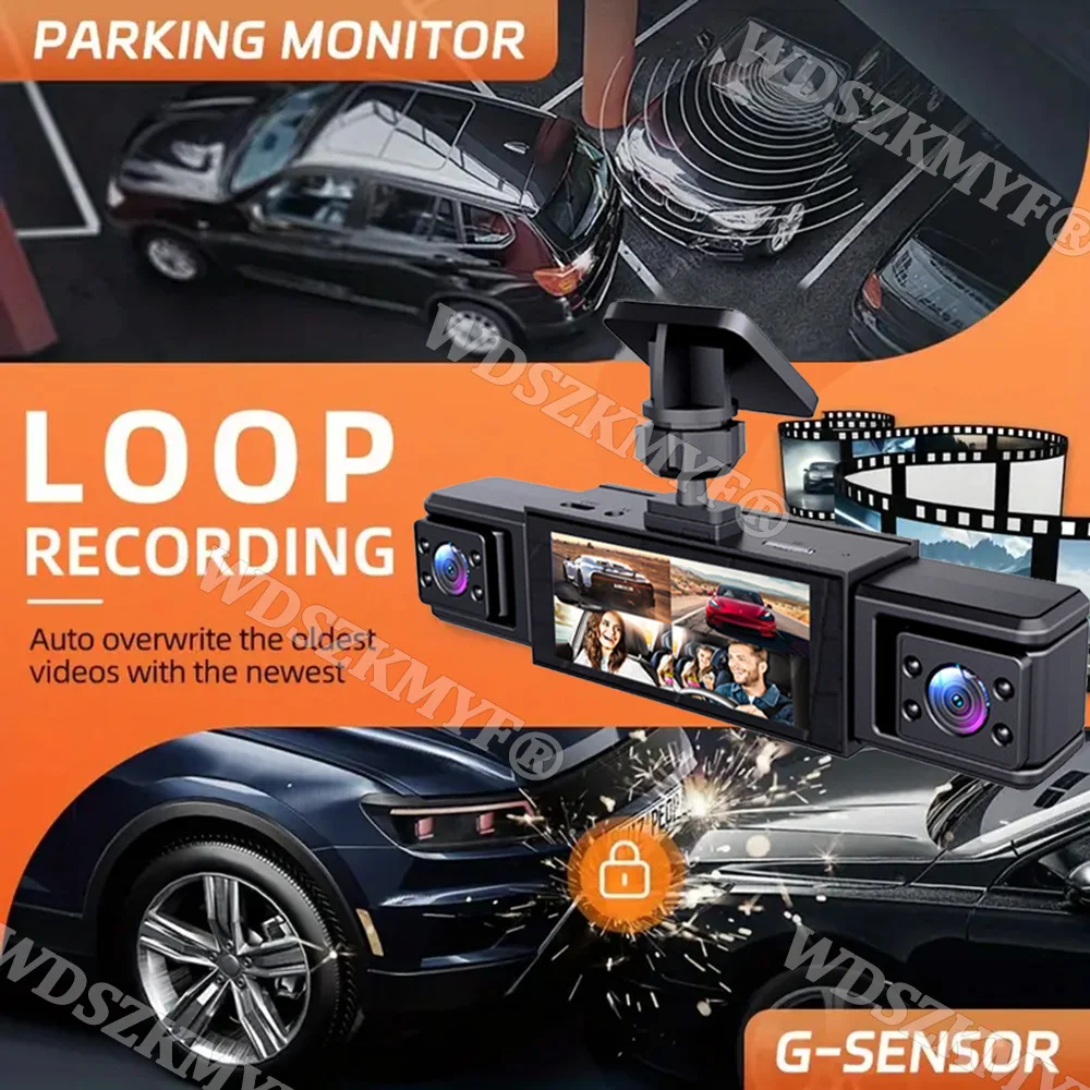 360° Car Camera 4Lens 1080P Dash Cam Car recording camera Car DVR Front Left right RearView Camera Black Box Car Accessories