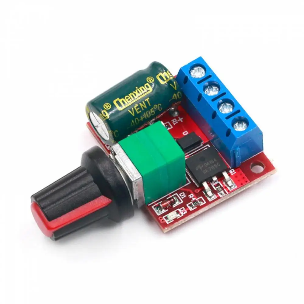90W PWM DC Motor Speed Controller Module LED Dimmer 4.5V -35V Adjustable Speed Regulator Control Governor Switch