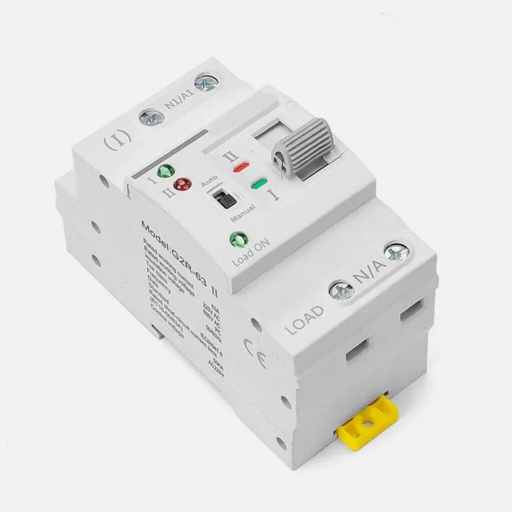 ATS Dual Power Automatic Electrical Transfer Switch 2P 63A 220V For Generator Switch Is Designed To Automatically Transfer Power 4