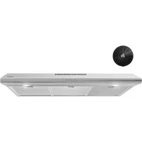 Under Cabinet Range Hood 36 inch with Ducted/Ductless Convertible, Slim Kitchen Stove Vent Hood, LED Light, 1