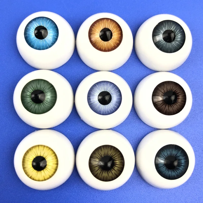 

Wholesale Bjd Doll Eyes BJD Half Round Eyes Modified Doll Diy Versatile Decorative Accessories