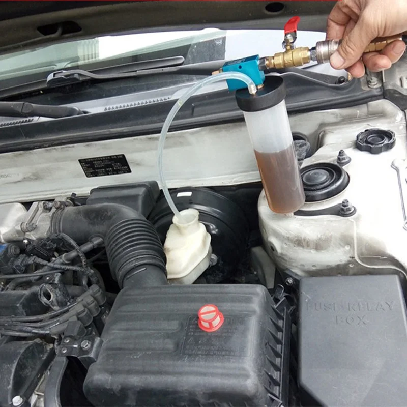 Herramienta de cambio de aceite de líquido de frenos de coche, bomba de aceite de embrague hidráulico, purgador de aceit