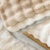 Thicken Imitation Rabbit Fur Plush Sofa Slipcover Non-slip Soft Sofa Towel Couch Cushion Cover for Living Room Modern Home Decor 4