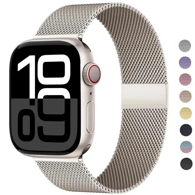 Elegant Milanese Loop Stainless Steel Watch Strap - Premium Sport Bracelet