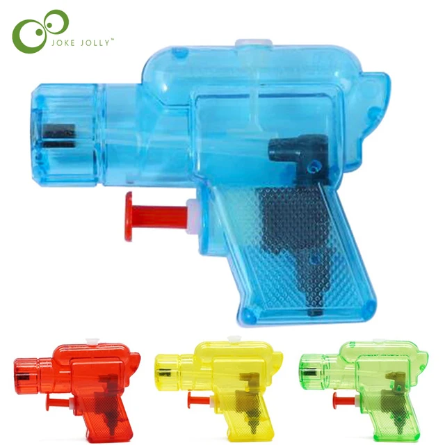 Mini Color Transparent Plastic Water Gun Summer Beach Children Outdoor Chase Play Games Leisure Entertainment Toys Boy Girl XPY 1
