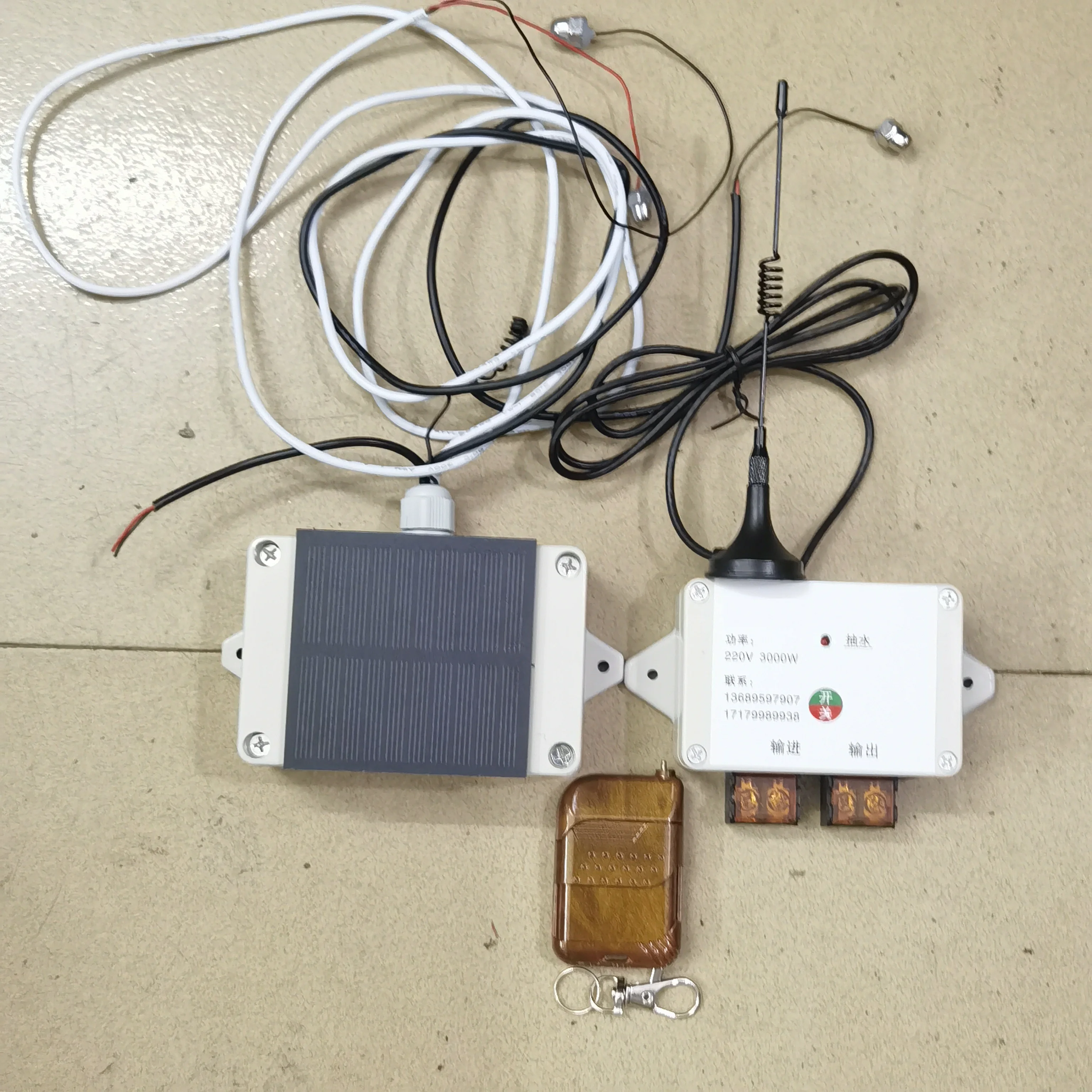 Household-water-tower-wireless-water-level-controller-solar-220V-water ...