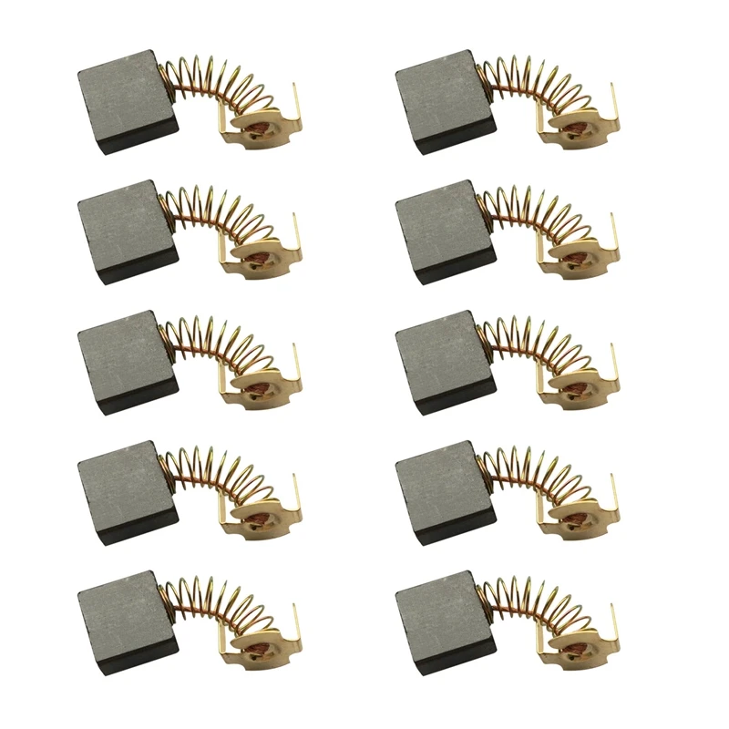 10Pcs Carbon Brushes For Evolution Rage 3 255Mm Mitre Saw