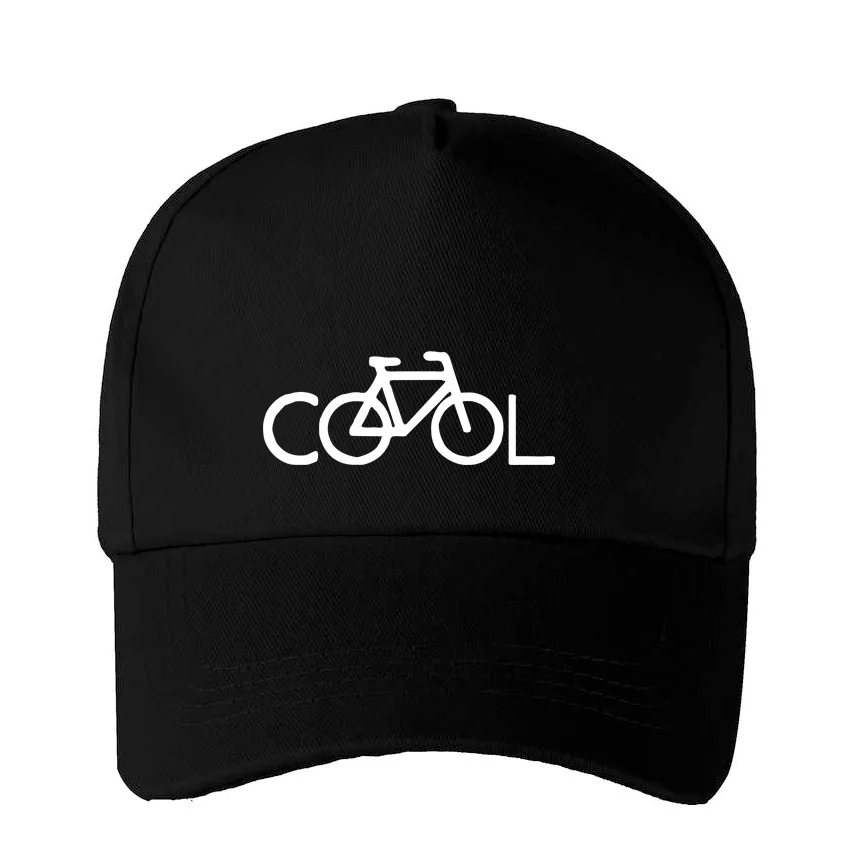 

Cartoon Graphic Fashion Design Bike It's Cool Print Made Hat Baseball Cap Adjustable Children Hat Boys Baby Girls Sun Hat Hip