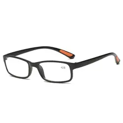 Sports Anti-Blue Light Reading Eyewear with Black Red TR90 Frame - +350 (Style 2)