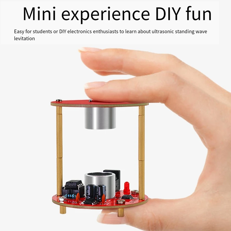 

DIY Ultrasonic Levitation Kit: 40KHZ Acoustic Electronic Soldering Project For Mini Acoustic Levitator Practice