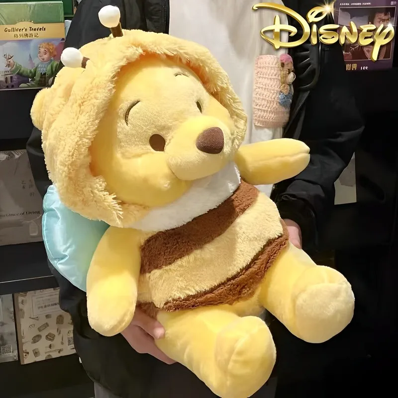 Disney Pooh Cartoon Bee Bear Doll Trasformata In Pooh Doll Con La Stessa Collezione Di Decorazioni Per Bambole Toy Girl Festival Gift