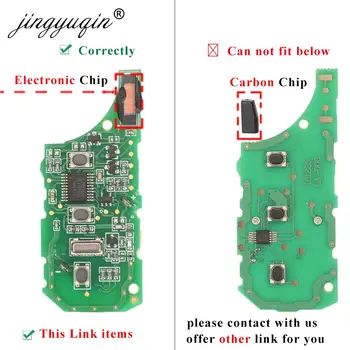 Keyforkess 315/433MHz ID46-PCF7941 Chip 3B Flip telecomando portachiavi per auto per RANGE ROVER Sport Land Rover Discovery 3 chiave completa - Jingyuqin 315 433MHz ID46 PCF7941 Chip 3B Flip telecomando portachiavi per auto per RANGE ROVER