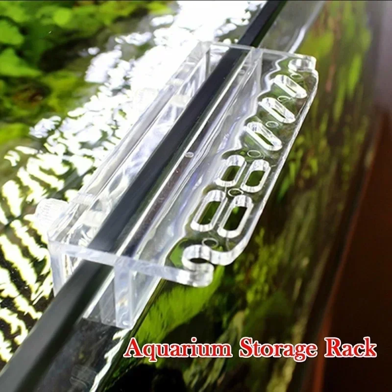 1PCS Aquarium Plant Tools Storage Rack Holder for Tweezer Scraper Scissor