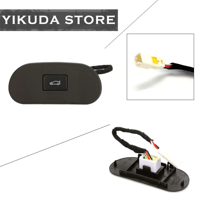 Car Trunk Lid Electric Unlock Push Button Dc 12v For Toyota