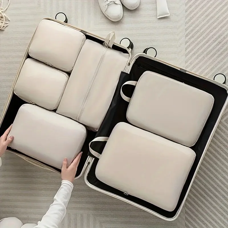 6-Piece Travel Storage & Packing Organizer Set