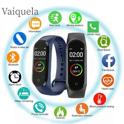 Reloj inteligente M4 para hombre y mujer, nuevo accesorio deportivo de alta calidad con etiqueta, control del ritmo cardíaco y de la presión sanguínea, resistente al agua