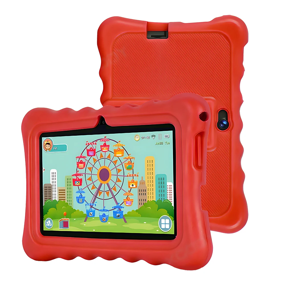 Android 13   2023  4GB/64GB Tab  Sauenane cheap Kids Tablet 7 Inch  Cheap Quad Core Children's Gift 5G WiFi Tablet Pc 3