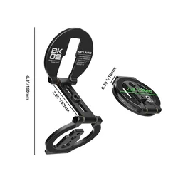 Versatile Double Magnetic Phone Holder with 1/4 Screw Tripod Mount (Magnetic Holder)