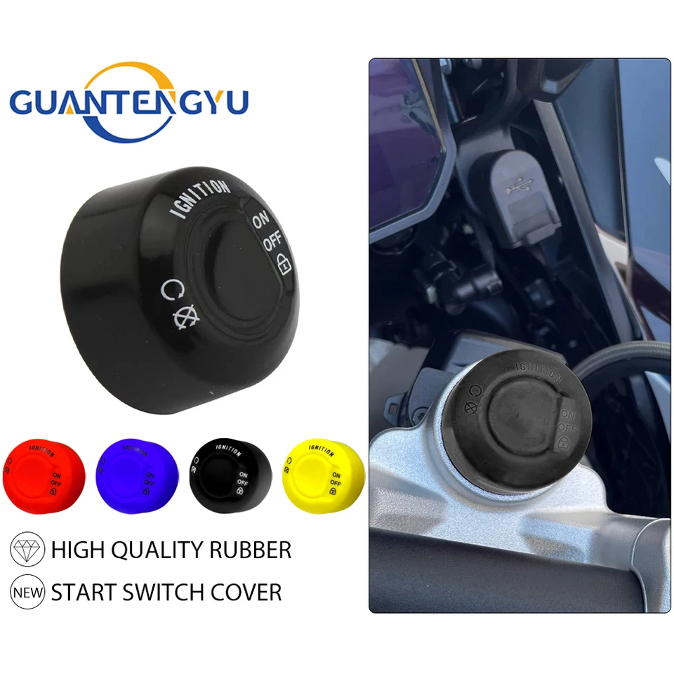 Cubierta Para Botón De Arranque De Moto BMW R1250GS/R1200GS – Protección De ABS, Fácil Instalación, Estilo Elegante