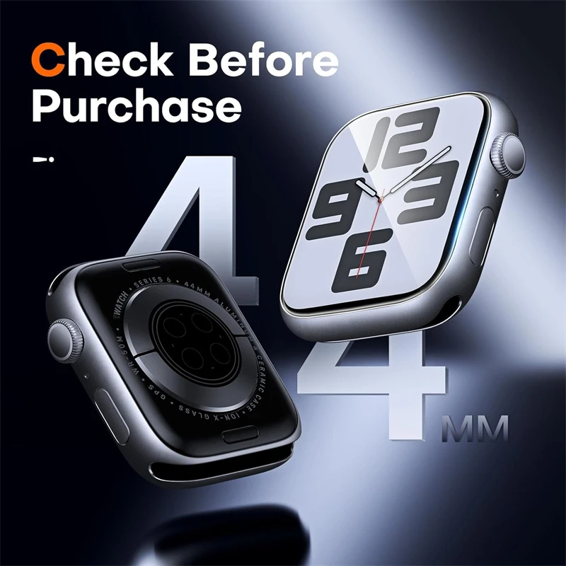 5 قطعة فيلم هيدروجيل لساعة أبل 46 مللي متر 44 مللي...