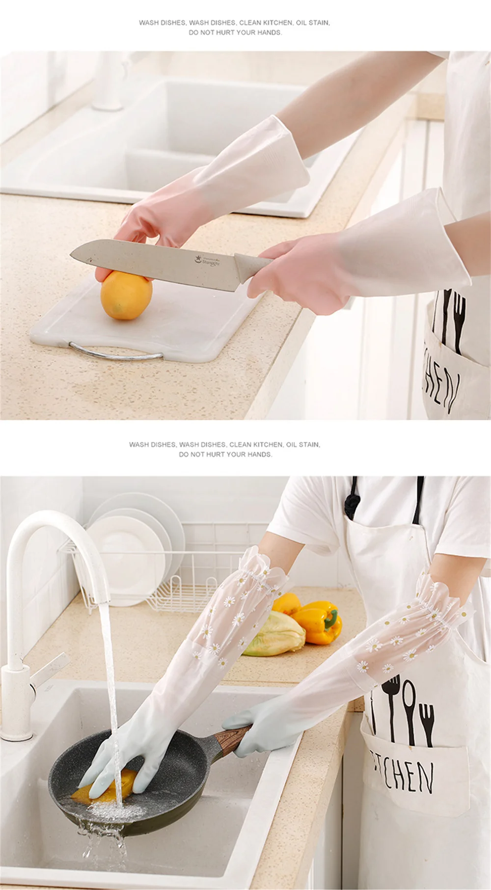 1 ~ 8 шт. зимние водонепроницаемые резиновые латексные бархатные ...