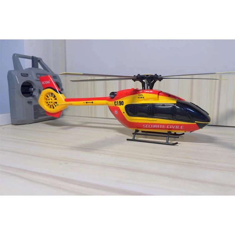 Rc Remote Control Aircraft C190 Helicopter Brushless Motor Fixed Altitude With Optical Flow Electric Model Kid Outdoor Toy Gift 2