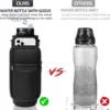 32 oz Water Bottle with Sleeve - BPA Free Leakproof 1L Water Bottle with Straw & Strap & Holder Carrier Bag for Kids Women Men 5