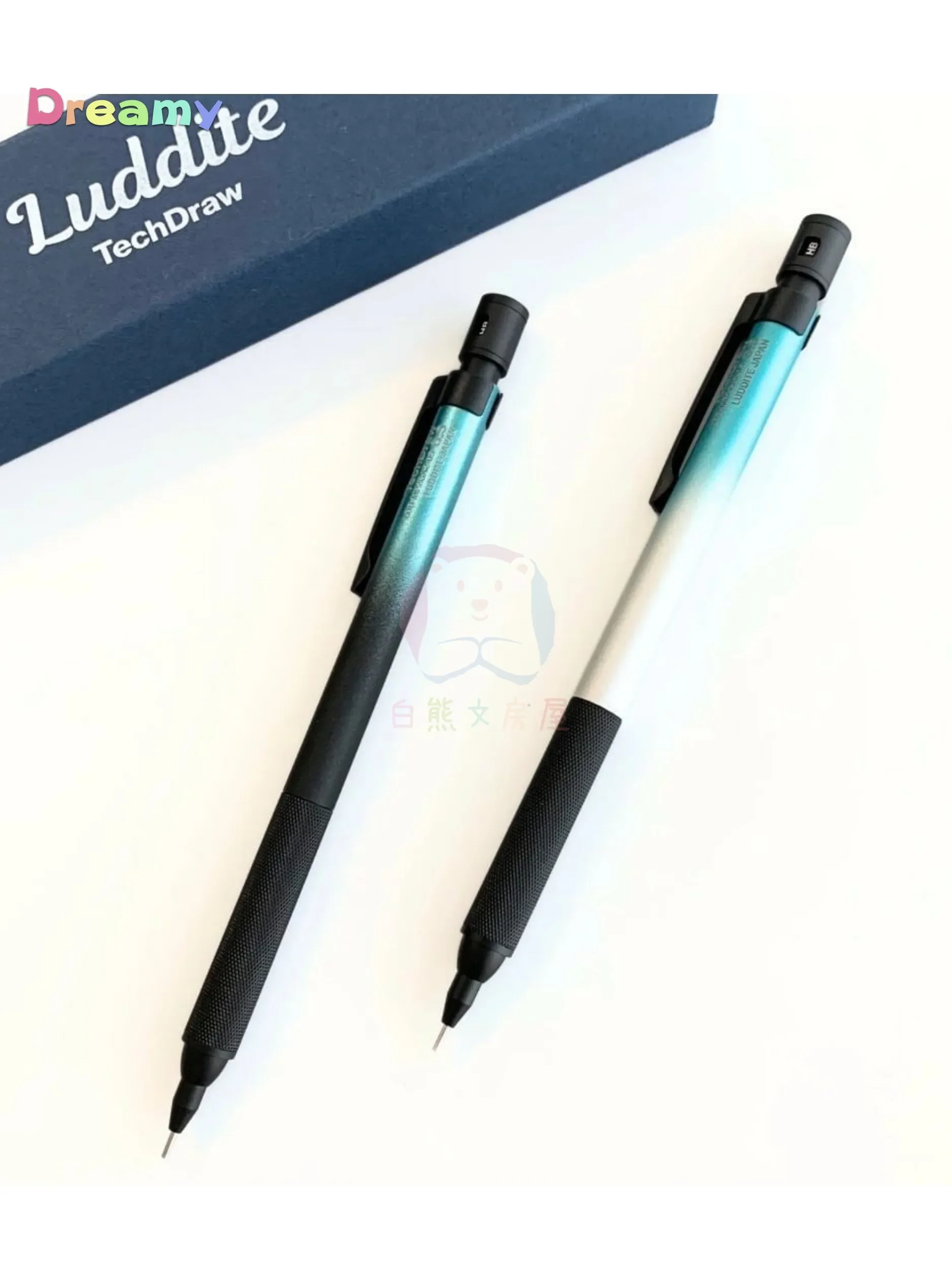 Luddite TechDraw2 Metallic Finish Mechanical Pencil -0.5mm Low