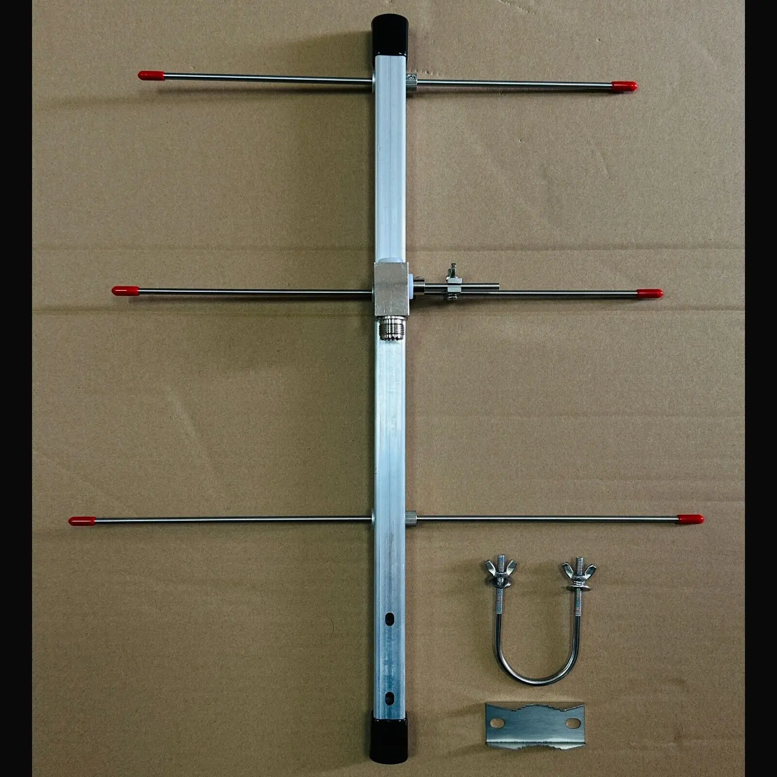UHF Yagi Antenna High Gain 3 Elements HAM Radio Detachable and Portable Adjustable 420-450MHz
