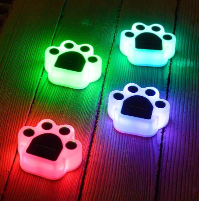 

Solar Lights Outdoor Waterproof LED Solar Buried Lamp Cute Dog Cat Animal Print Garden Lights for Patio Yard Garden Decoration