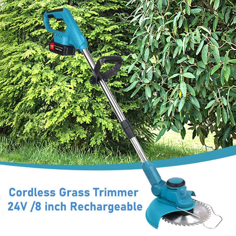 Electric Brushless Cutter Grass Trimmer Lawn Mower Auto Mower Garden