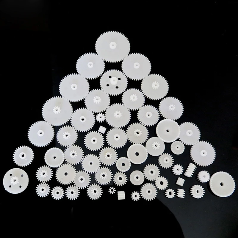 Plastic Motor Gear Bag Kit 72Pcs/set
