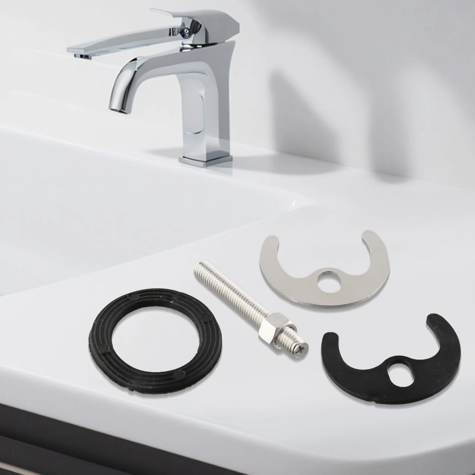 Taps Fixing Set Mount Kit Parts Repair Replacement Sink Basin Bolt Faucets Monobloc