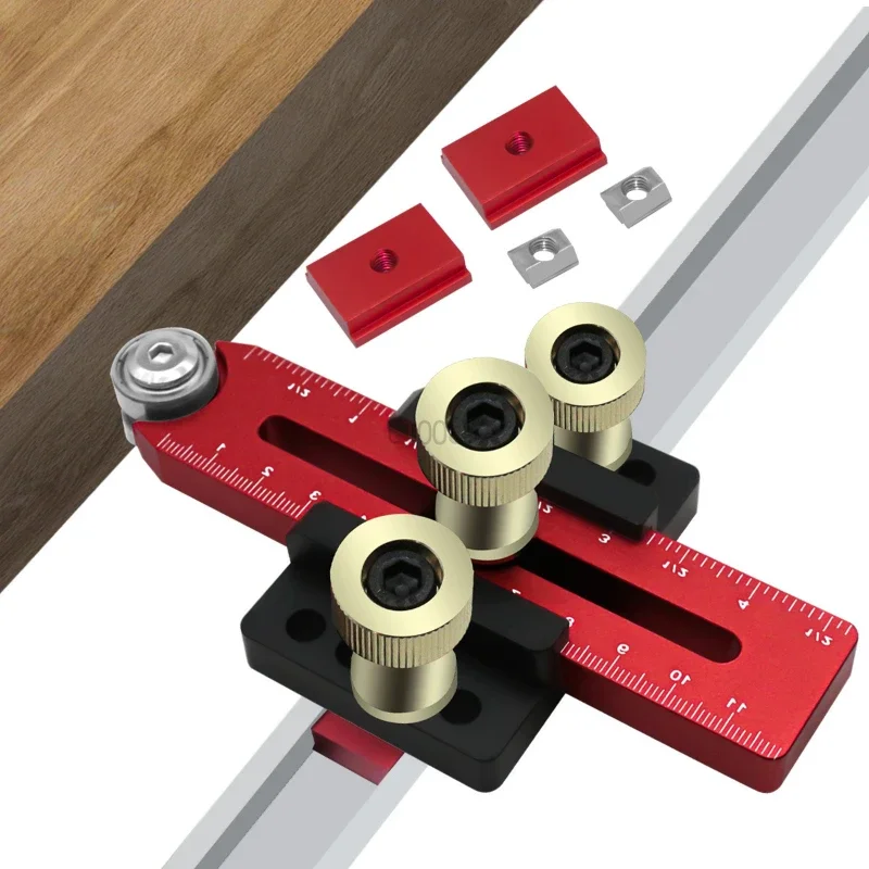 

Table Saw Inverted Roller Quick Cutting Aluminum Alloy Limit Backing Woodworking Table Adjustable Chute Positioning Fixing Tool