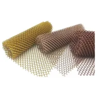 Vibrant Ceiling-Hung Chain-Link Metal Mesh Wind Decor 1