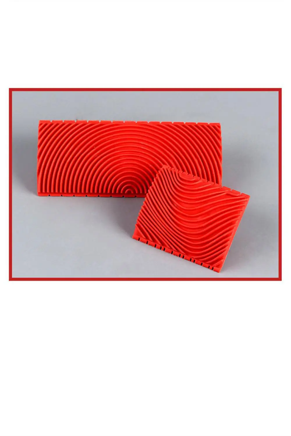 Description Picture 2 of itemWood Graining Tools Rubber Imitation Graining Paint Roller Brush Wall Texture Brush Art Home Decoration Painting Tools