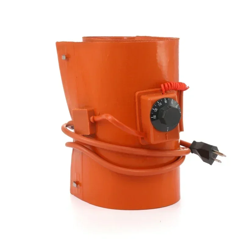 200L Silicone Band Drum Heater Blanket Oil Biodiesel Plastic Metal